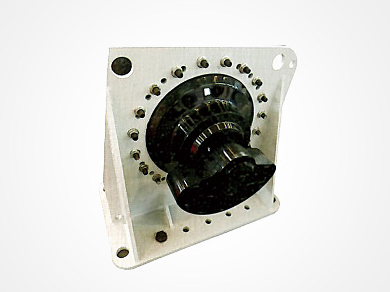 座式自同步稀油激振器